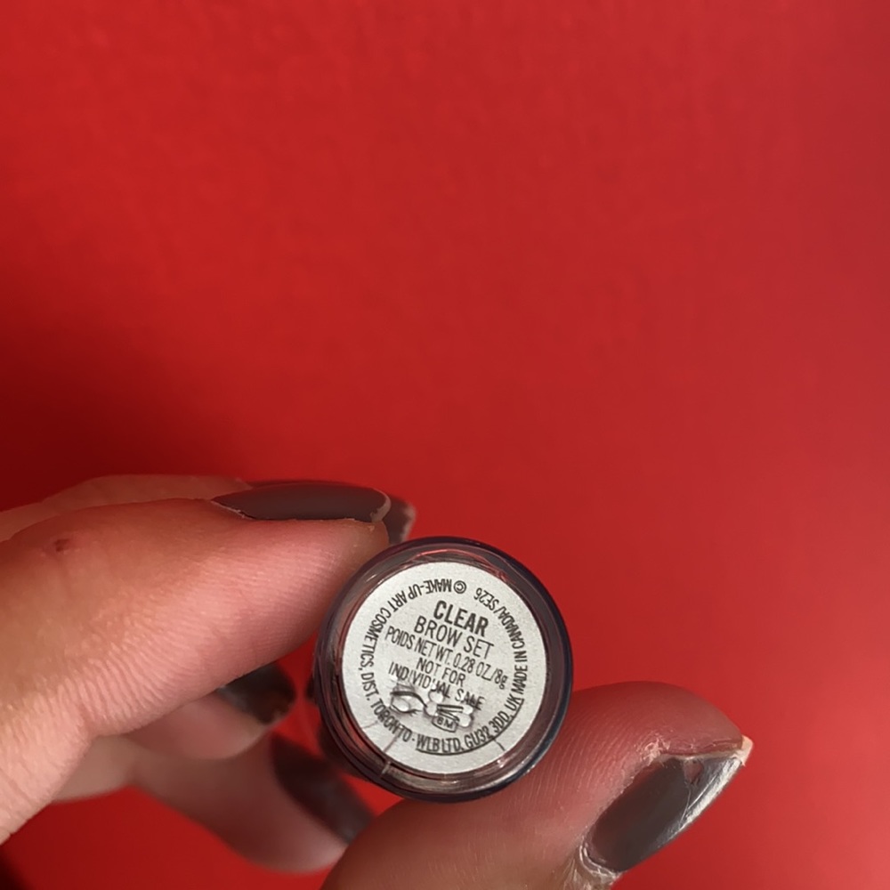 NWOT MAC Cosmetics brow gel in clear - Picture 5 of 5